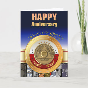 38 Jaar AA Jubileum Munt Je Bent Een Winnaar Prijs Kaart