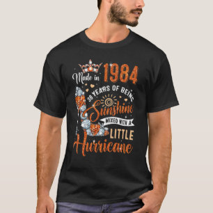 38 jaar oud gemaakt in 1984 koningin Diamond T-shirt