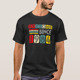 38 jaar oud Geweldige sinds 1984 verjaardag T-shirt