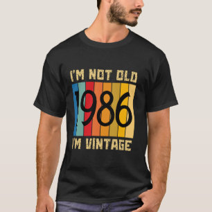 38 jaar oud Ik ben niet oud Ik ben vintage 1986 38 T-shirt