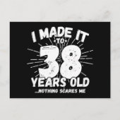38 Jaar Oud Sarcastisch Meme Grappig 38e Verjaarda Briefkaart (Voorkant)