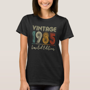 38 Jaar Oud Vintage 1985 38e Dag T-shirt