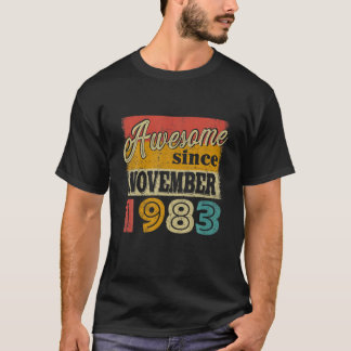 38 jaar oude deoratie Geweldige sinds november 199 T-shirt