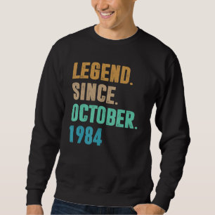 38 jaar oude leggende sinds oktober 1984 38e geboo trui