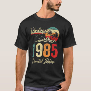 38 jaar oude Vintage 1985 38e verjaardag T-shirt