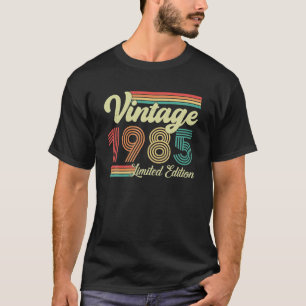 38 jaar oude Vintage 1985, geboren in 1985 38e T-shirt