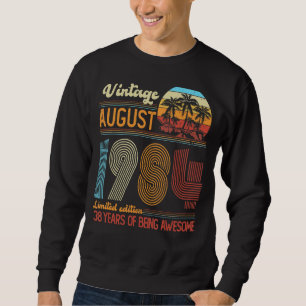 38 jaar oude Vintage augustus 1984 38e dag Trui