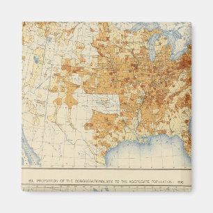 38 Presbyteriërs, congregationalisten 1890 Magneet