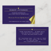 38 Visitekaartje Education Consulting Finance Spa (Voorkant / Achterkant)