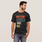 38 Weddenschap aniesiër Gift Him - Amazing Husband T-shirt (Voorkant volledig)