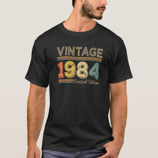 38 Years Old Vintage 1984 38th Birthday T-shirt