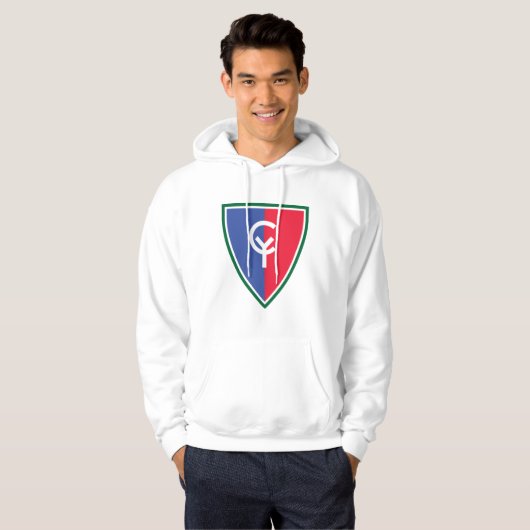 38e Afdeling infanterie Militaire Verenigde Staten Hoodie (Voorkant volledig)