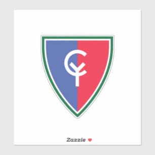 38e Afdeling infanterie Militaire Verenigde Staten Sticker