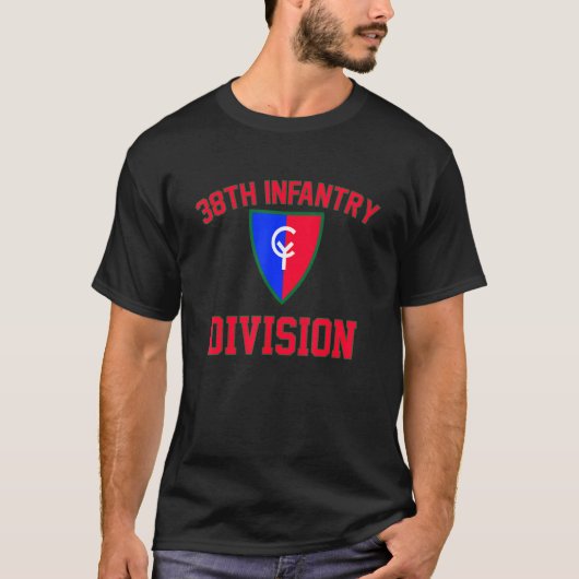 38e divisie Veteraan Vaderdag Vetera T-shirt (Voorkant)