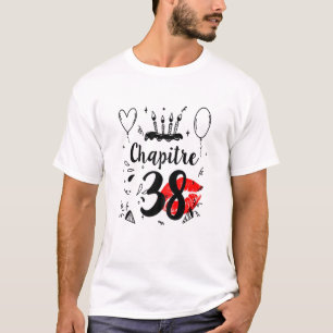 38e geboortedag van vrouwen, geboren in 1983 t-shirt