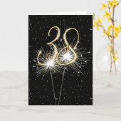 38e huwelijksfeestdag kaart (Gele Bloem)