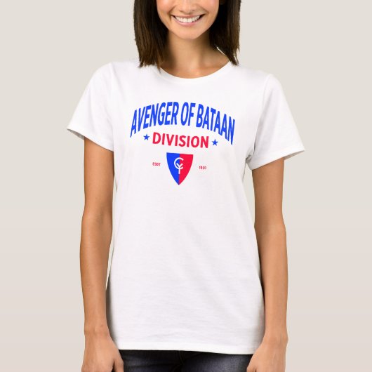 38e Infanteriedivisie - Amerikaanse Militaire Vrou T-shirt (Voorkant)