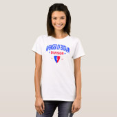 38e Infanteriedivisie - Amerikaanse Militaire Vrou T-shirt (Voorkant volledig)