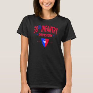 38e Infanteriedivisie - Amerikaanse Militaire Vrou T-shirt
