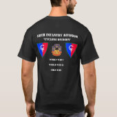 38e infanteriedivisie "Cyclone" T-shirt (Achterkant)
