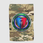 38e infanteriedivisie golfhanddoek (Voorkant)