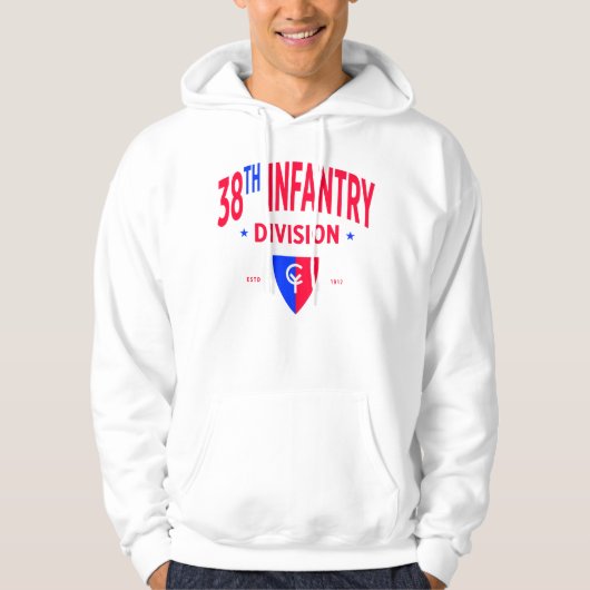 38e Infanteriedivisie - US Military Hoodie (Voorkant)