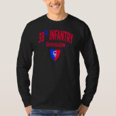 38e Infanteriedivisie - US Military Long T-shirt (Voorkant)