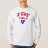 38e Infanteriedivisie - US Military Long T-shirt (Voorkant)