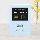 38e jaarlijkse scorebord kaart (Gele Bloem)