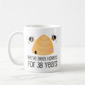 38e Jubileum Couple Gift Koffiemok (Links)
