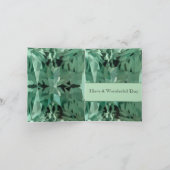 38e Jubileum voor bruiloft Green Beryl Kaart (Binnen)