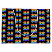 38e verjaardag: Fun Rainbow Event Nummer 38 Patroo Groot Cadeauzakje (Achterkant)