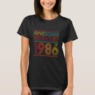 38e verjaardag geschenken Retro - Geweldige sinds T-shirt
