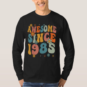 38e verjaardag Geweldige sinds 1985 38 jaar oud T-shirt