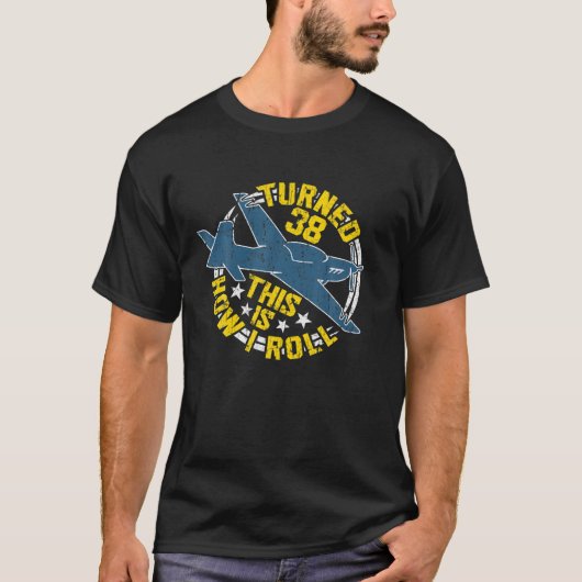 38e verjaardag t-shirt (Voorkant)