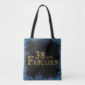 38e verjaardag  tote bag (Voorkant)