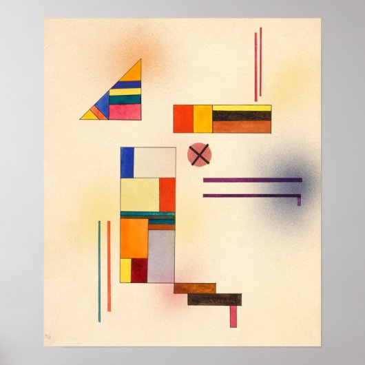 390, van W. Kandinsky Poster (Voorkant)