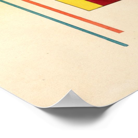 390, van W. Kandinsky Poster (Hoek)