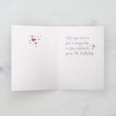 3922 Crazy Socks, 13e verjaardag Kaart (Binnen)