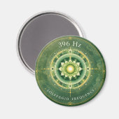 396 Hz Solfeggio Frequentie Magneet (Voorkant / Achterkant)
