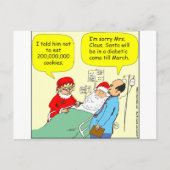 397 de cartoon van het het koekjescoma van de feestdagenkaart (Voorkant)