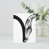 398ed2e311876f65315abc50c5e40934—aries-ram-tattoo briefkaart (Staand voorkant)
