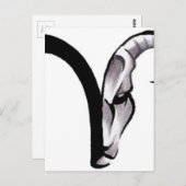 398ed2e311876f65315abc50c5e40934—aries-ram-tattoo briefkaart (Voorkant / Achterkant)