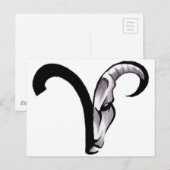 398ed2e311876f65315abc50c5e40934—aries-ram-tattoo briefkaart (Voorkant / Achterkant)