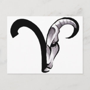 398ed2e311876f65315abc50c5e40934—aries-ram-tattoo briefkaart