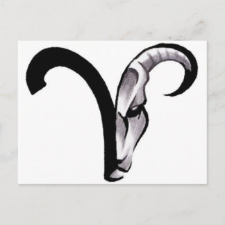 398ed2e311876f65315abc50c5e40934—aries-ram-tattoo briefkaart
