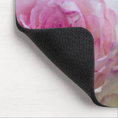 3998 - Roze en witte rozen Muismat (Hoek)
