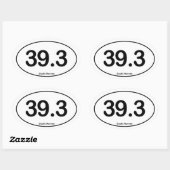 39.3 Goofy Runner - ovale Sticker (Vel)