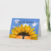 39.5 Zonnebloem en zonnebril Kaart (Voorkant)