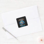 39 Beagle Moeder Koeler Vierkante Sticker (Envelop)